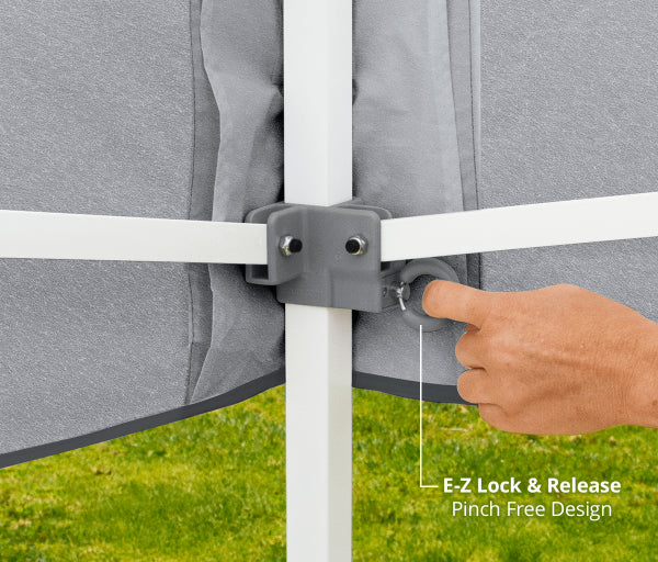 E-Z Lock & Release mechanism