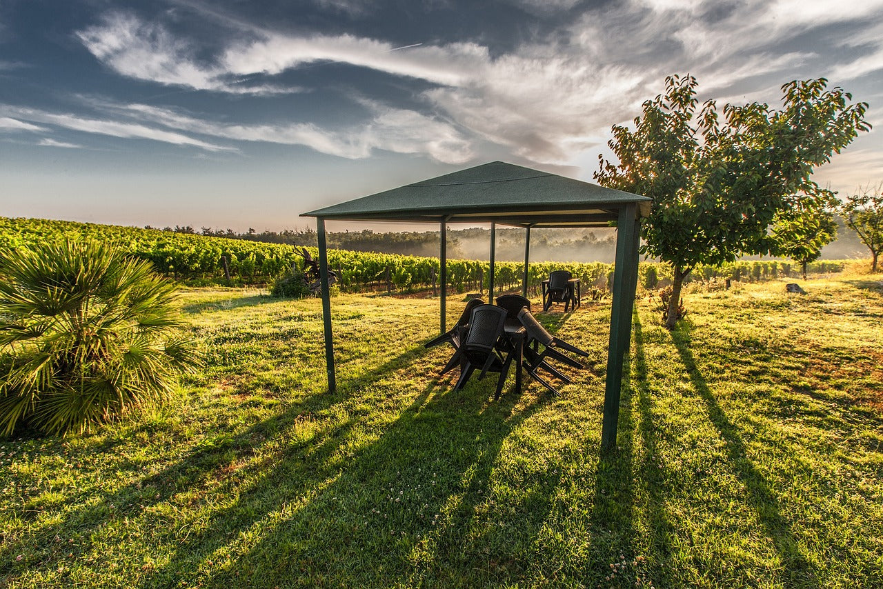 What is the difference between a pergola and a gazebo?