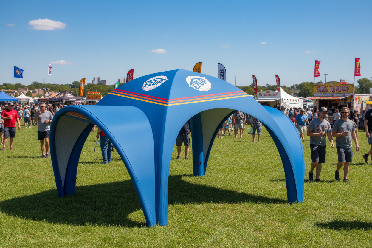 E-Z UP® Aero Dome™ - Inflatable Dome Tent