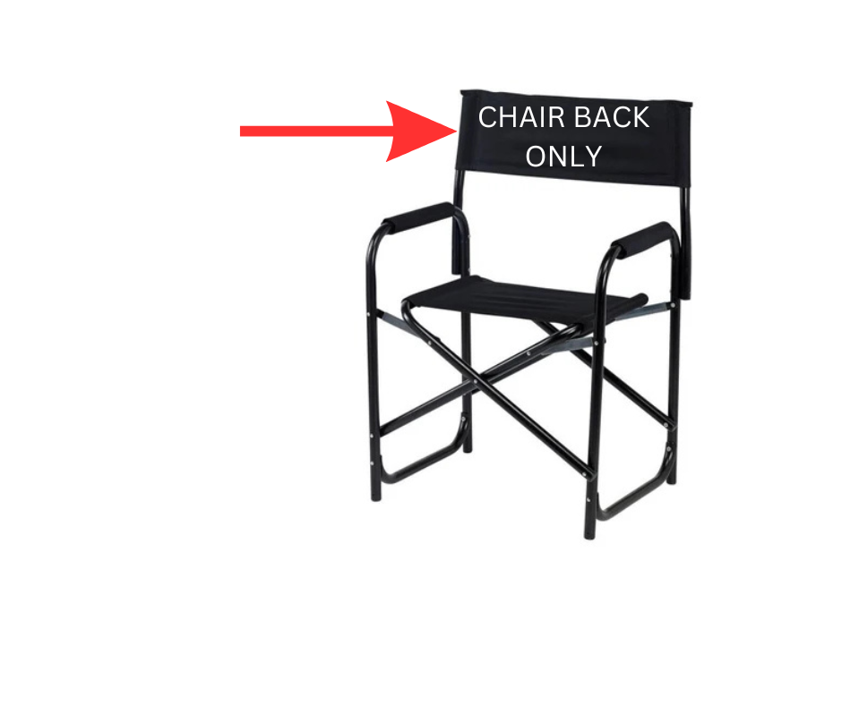 E-Z UP® Custom Printed Directors Chair Backs