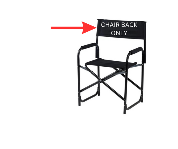 Directors Chair Backs