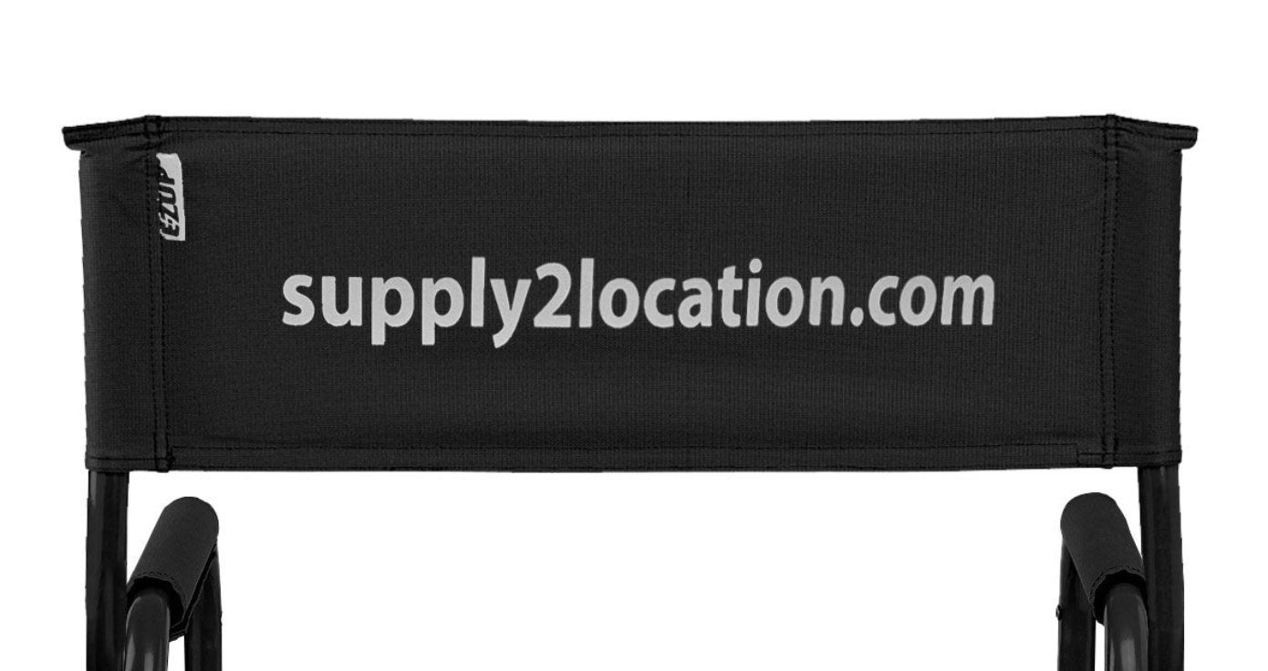 E-Z UP® Printed Director Chair Backs
