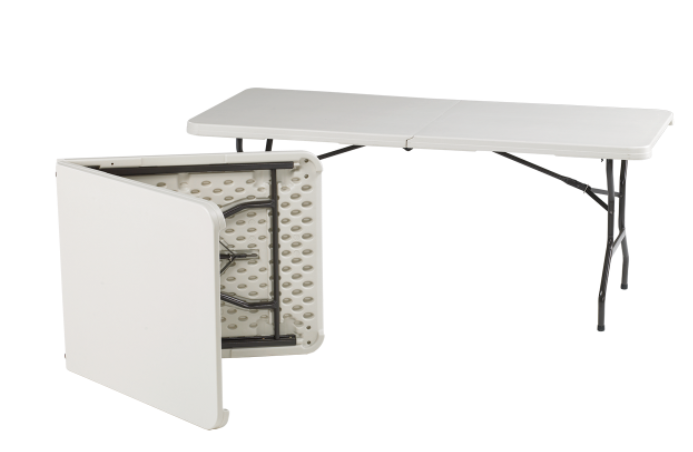 Vendor table White folding 6ft (80 x 180cm)