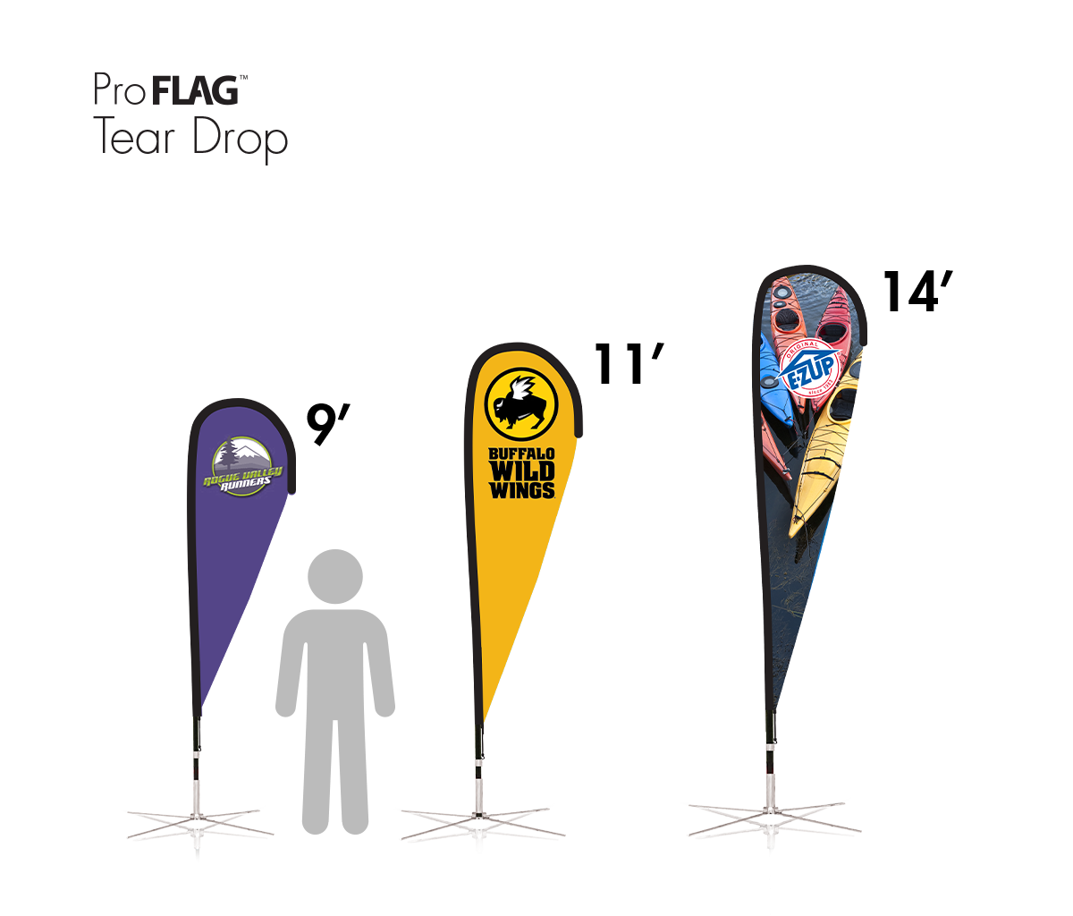 ProFlag™ Tear Drop