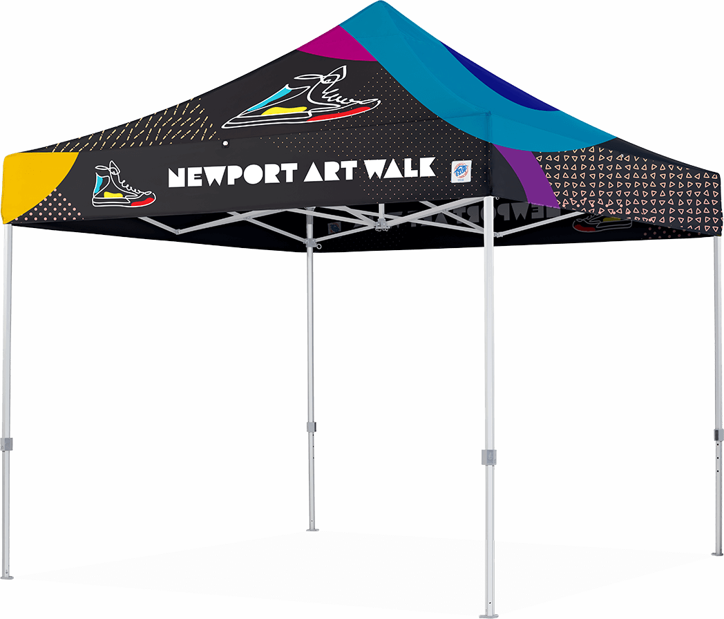 E-Z UP® Gazebo Shelter - Full Custom Print